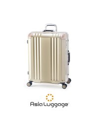 ASIA LUGGAGE/アジア・ラゲージ Asia Luggage アジアラゲージ スーツケース Lサイズ 73L フレームタイプ ストッパー付き 軽量 大型 大容量 デカかるEdge/505871803