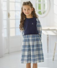 KUMIKYOKU KIDS/【110－140cm】ダブルフェイスドッキング ワンピース/505872236