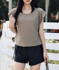 TeddyShop/テディショップ Teddyshop 水着 花柄ラッシュガード タンキニバックシャン4点セット【返品不可商品】/504456891