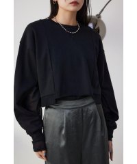 AZUL by moussy/クロップドスウエットトップス/505872545