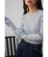 AZUL by moussy/ラメリブニットトップス/505872551