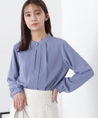 N Natural Beauty Basic/スタンドカラーフロントタックブラウス 24SS/505872618