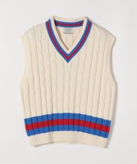 SHIPS any WOMEN/Oldderby Knitwear: コットン クリケット ニット ベスト/505872806