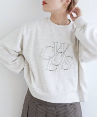 w closet/フロントロゴスウェット/505872896