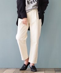 e-zakkamaniastores/ブラッシュドツイル コットンタックパンツ/505873828