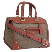 COACH/COACH コーチ MILLIE SATCHEL ミリー サッチェル シグネチャー ハンド バッグ 斜めがけ ショルダー バッグ レザー/505874265