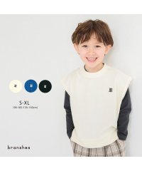 BRANSHES/ミニ裏毛デイリーベスト/505874614