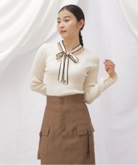 JILL by JILL STUART/ロゴツキハイショクボウタイリブニット/505874906