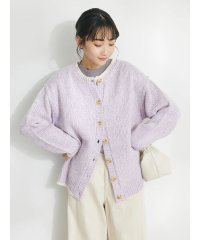 CRAFT STANDARD BOUTIQUE/2WAYミックスヤーンニットカーディガン/505875447