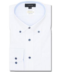 TAKA-Q/形態安定 吸水速乾 スタンダードフィット ボタンダウン 長袖 シャツ メンズ ワイシャツ ビジネス ノーアイロン 形態安定 yシャツ 速乾/505875651