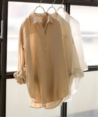 Spick & Span/≪追加予約≫80リネンカシュクールビッグシャツ/505875907