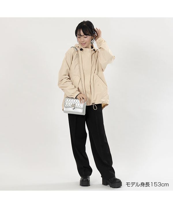 マリークワント MARY QUANT デイジーストッパーパーカ ブルゾン