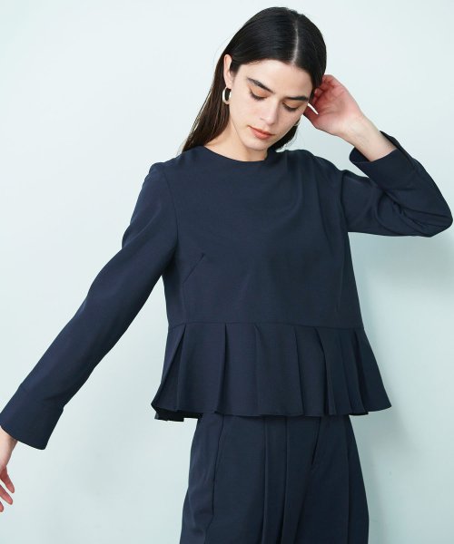 セール 60%OFF】ウォッシャブルペプラムブラウス(505876798