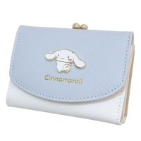 cinemacollection/シナモロール コンパクト財布 ミニ口金財布 サンリオ アルディ 三つ折り財布 キャラクター グッズ /505873695