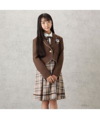 MAC HOUSE(kid's)/マックハウス Mac－House EASTBOY イーストボーイ 女児卒業スーツ ジャケットワンピース チェック柄 2点セット 335201688/505877811