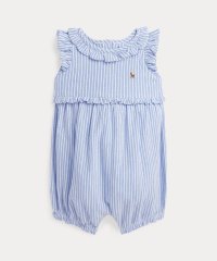 POLO RALPH LAUREN/(ベビー)ストライプド ニット オックスフォード バブル ショートオール/505877909