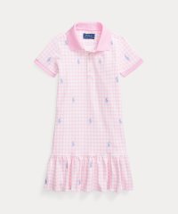 POLO RALPH LAUREN/(ガールズ 2才～6才)ギンガム Polo ポニー メッシュ ポロ ドレス/505878076