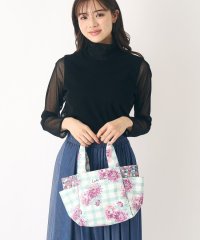  LAURA ASHLEY/バーンズフィールド柄 ランチトートバッグ/505878315