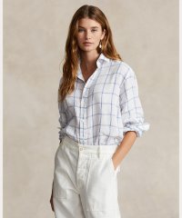 POLO RALPH LAUREN/リラックスド フィット プラッド リネン シャツ/505878564