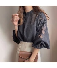 FILLOU/フィルー FILLOU FILLOU フラワージャガードシアーシャツ/505879068