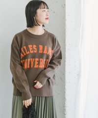 ITEMS URBANRESEARCH/カレッジロゴニットプルオーバー/505879190