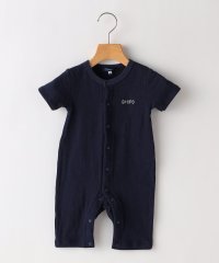 SHIPS KIDS/SHIPS KIDS:70～80cm / ロゴ 半袖 ロンパース/505879604