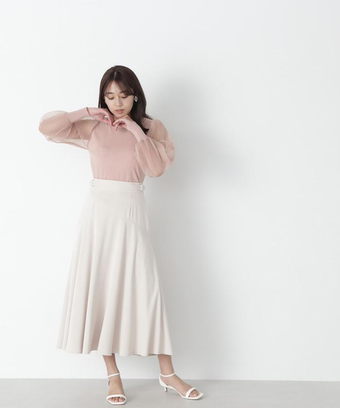 ナチュラルビューティーベイシックマーメイドロングスカートS新品 ナチュラルビューティーベーシック NATURAL BEAUTY BASIC バイ