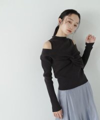 NATURAL BEAUTY BASIC/ツイストレイヤードニット/505869811