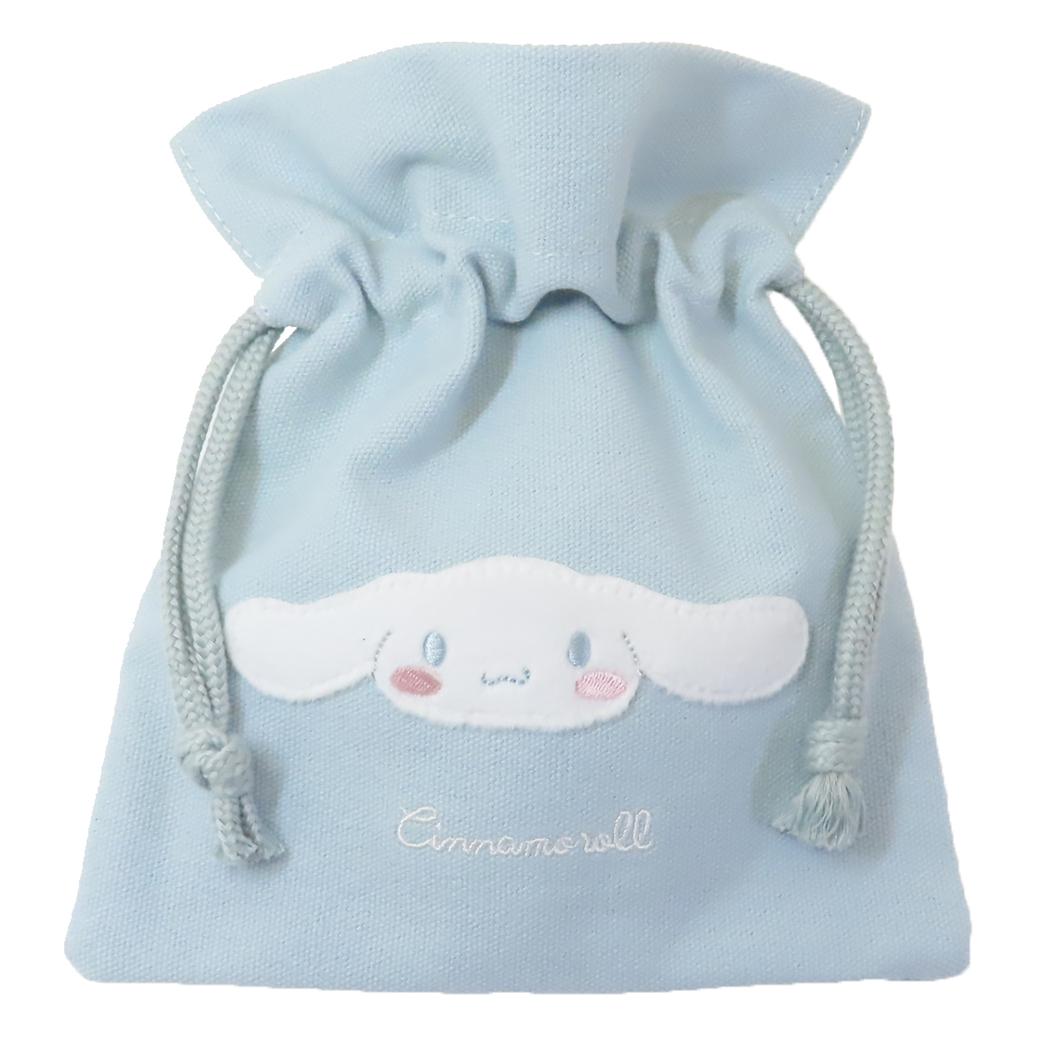 ふわふわキャラクターのパジャマとポーチ シネマコレクション cinemacollection シナモロール 巾着袋 巾着