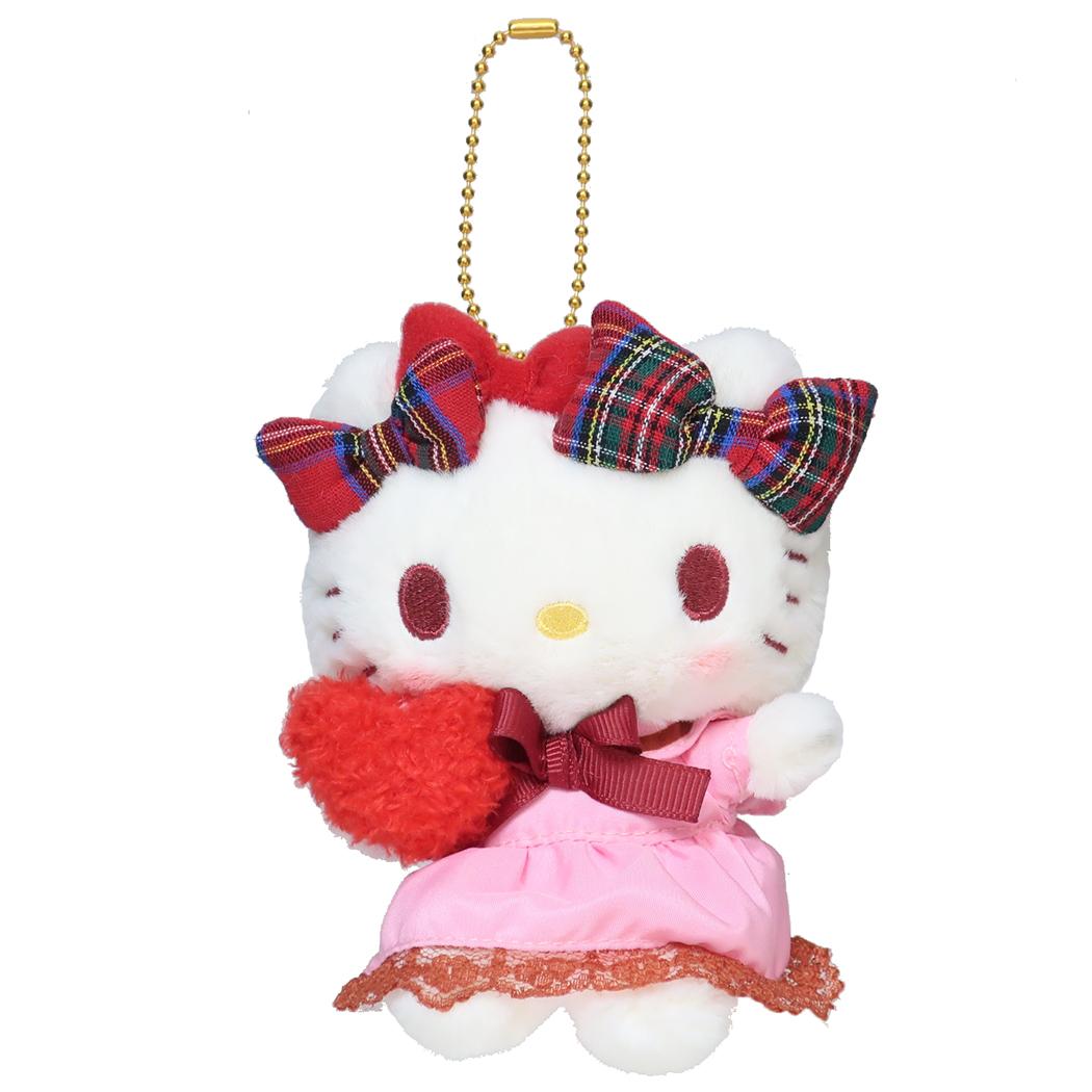 ハローキティ ぬいぐるみ キーホルダー マスコット 25周年 ハローキティ ぬいぐるみ キーホルダー マスコット 25周年