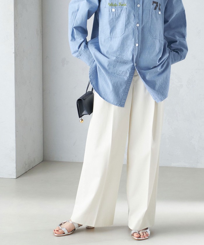 セール 30%OFF】ベルトデザインチノパンツ(505273395) | ア