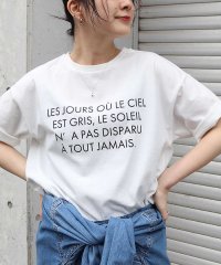 Rouge vif la cle/【一部店舗限定】フロント＆バック ロゴTシャツ/505880441