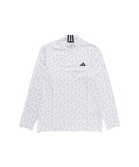 Adidas/パームリーフプリント　モックネック　長袖ストレッチシャツ/505880721