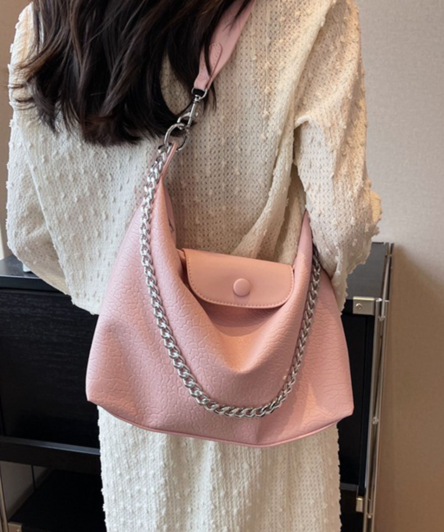 セール】アミュレット Amulet ビッグチェーンショルダーバッグ