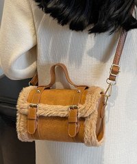 Amulet/アミュレット Amulet フェイクファーショルダーバッグ レディース 10代 20代 30代 韓国ファッション カジュアル 秋 冬 シンプル 鞄 可愛い バッ/505881164