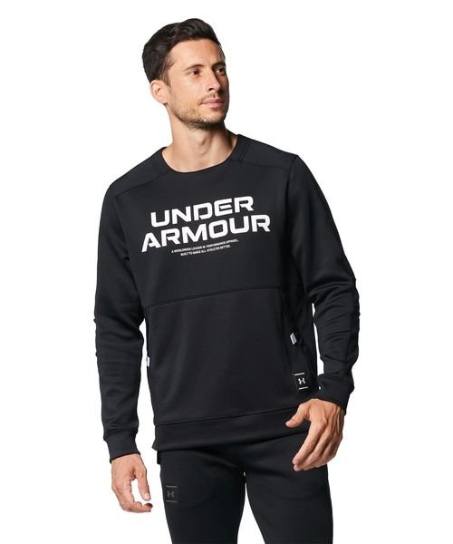 セール50OFF】UA PERFORMANCE KNIT HYBRID CREW(505884768) アンダーアーマー(UNDER ARMOUR)  d fashion