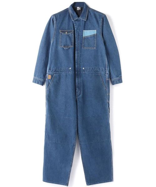 GAVIAL L/S jumpsuits denim つなぎ　オーバーオール GAVIAL L/S jumpsuits denim つなぎ オーバーオール - メルカリ