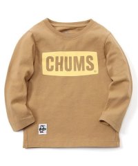 CHUMS/Kid's CHUMS Logo L/S T－Shirt (キッズ チャムスロゴ L/S Ｔシャツ)/505885230