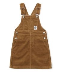 CHUMS/Kid's All Over The Corduroy Overall Skirt (キッズ オールオーバーザコーデュロイ オーバーオールスカート)/505885239