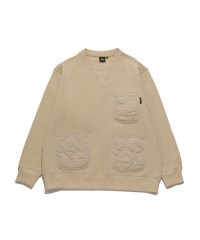 TARAS BOULBA/タラスブルバ TARAS BOULBA ドライミックス 裏起毛クルーネック/505885287