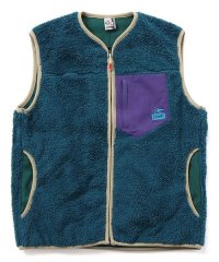 CHUMS/BONDING FLEECE NO COLLAR VEST (ボンディングフリースノーカラーベ)/505888054