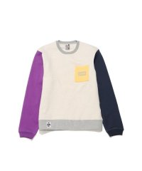 CHUMS/CHUMS LOGO POCKET CREW TOP (チャムスロゴ ポケット クルートッフ)/505888072