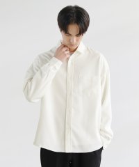 THE CASUAL/カジュアル THE CASUAL SPU 日本製LANATECウォッシャブルレギュラーカラーシャツ/505889532