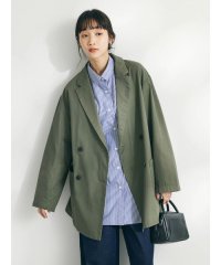 CRAFT STANDARD BOUTIQUE/コットンギャバジンWテーラードジャケット/505889664