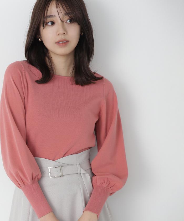 セール 60%OFF】バイカラーマトンスリーブニット(505856838