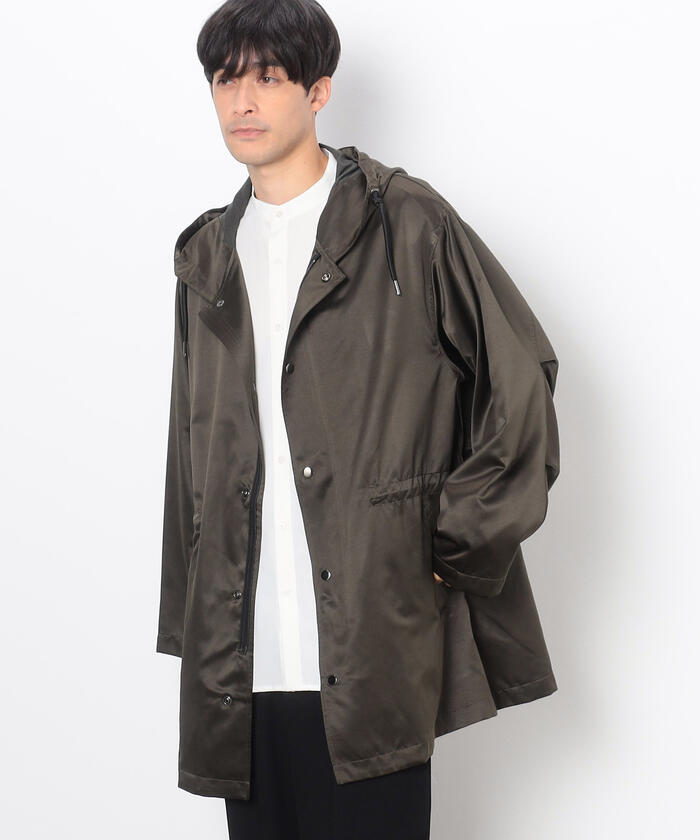AURALEE SILK でかかっ TAFFETA HOODED COAT AURALEE SILK でかかっ TAFFETA HOODED COAT