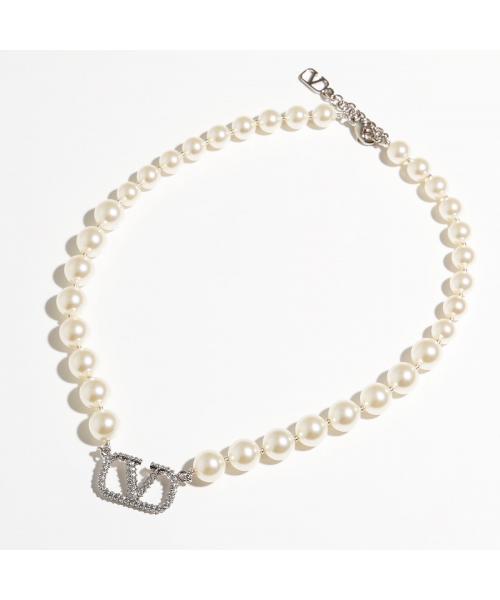 セール 7%OFF】VALENTINO ネックレス J0P13QVS Vロゴ パール セール 7%OFF】VALENTINO ネックレス J0P13QVS Vロゴ パール