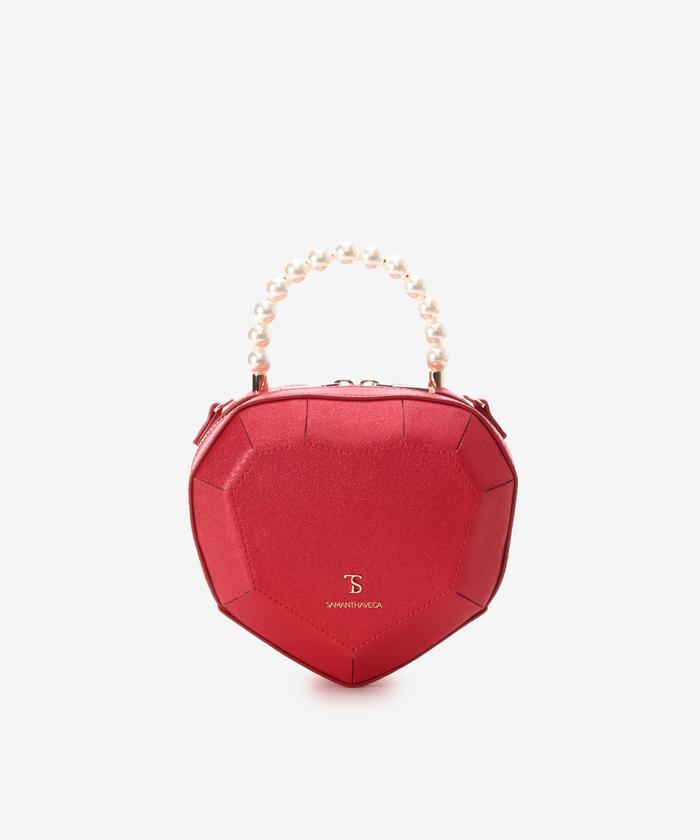 セール 50%OFF】ハートパールショルダーバッグ(505890397