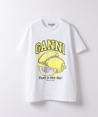 allureville/【GANNI(ガニー)】 LEMON RELAXED TSHIRT/505847239