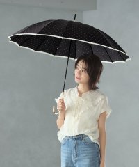 Wpc．/【Wpc.公式】雨傘 16本骨ピンドット 親骨55cm 大きい 晴雨兼用 傘 レディース 長傘 おしゃれ 可愛い 女性 通勤 通学/505873859